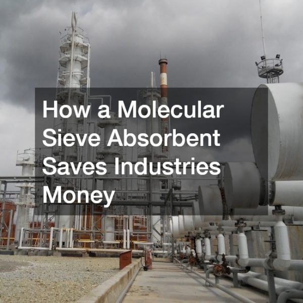 How a Molecular Sieve Absorbent Saves Industries Money